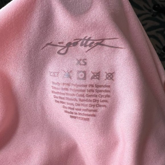 Gottex Pink Size XS Racerback Tank - Picture 3 of 3